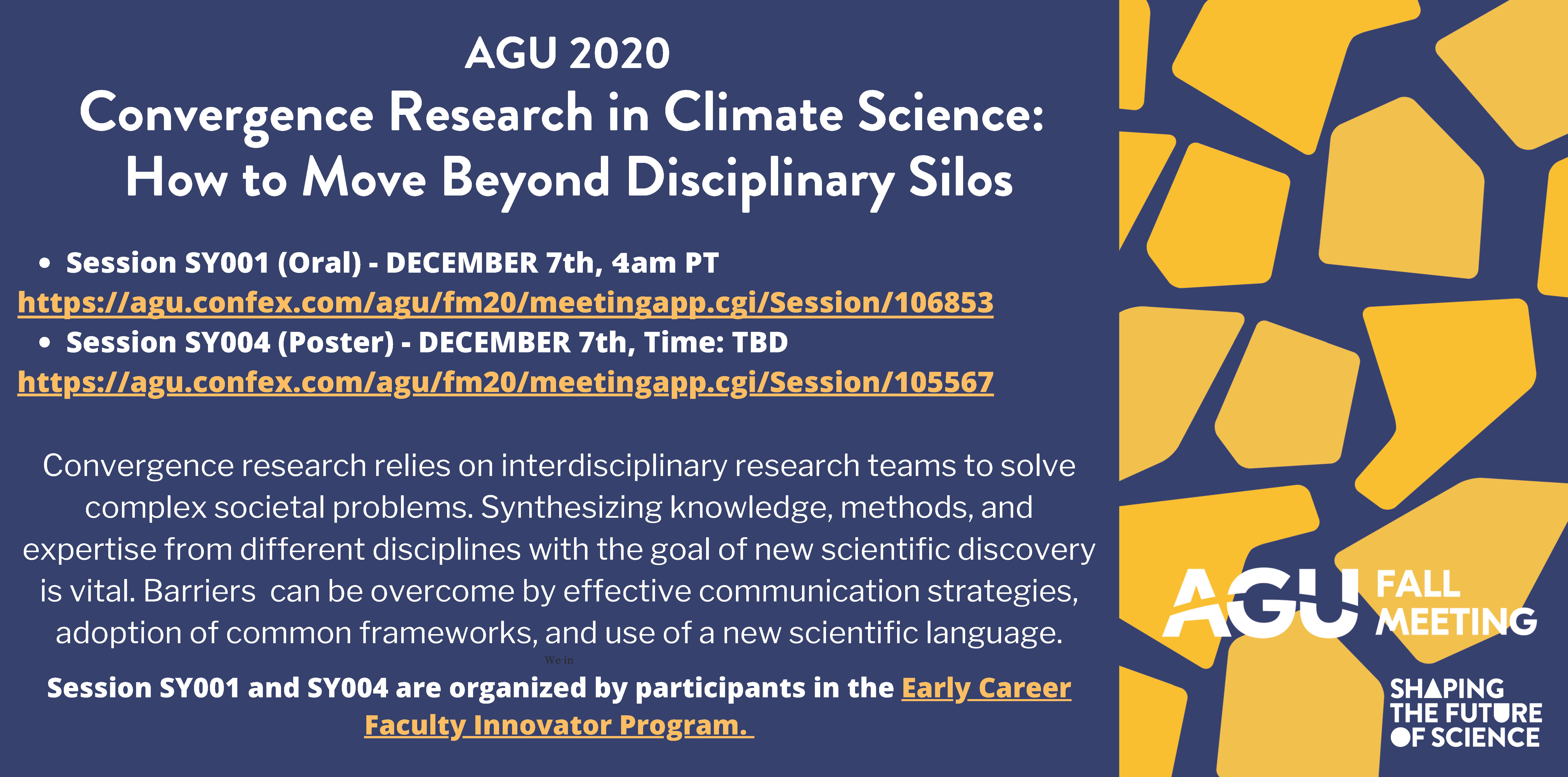 AGU 2020 National Center for Atmospheric Research