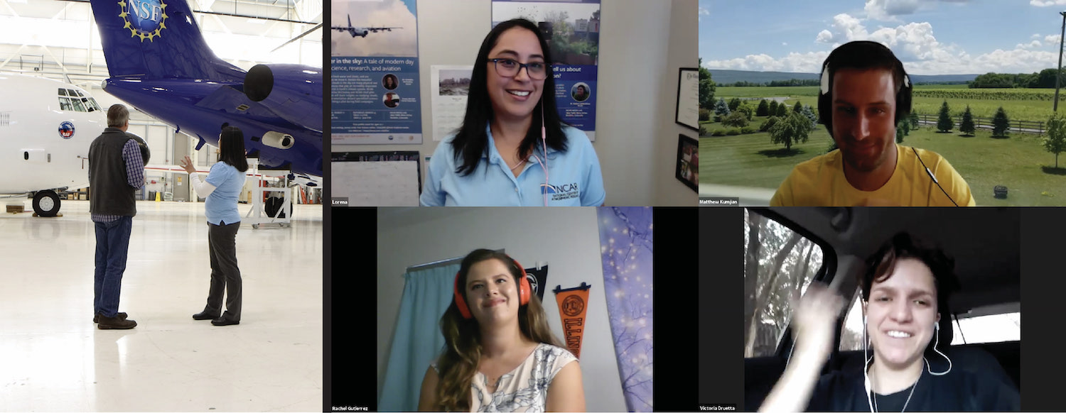Events from the 2020 Explorer Series - exploring the Research Aviation Facility; a Zoom conversation with scientists about hail