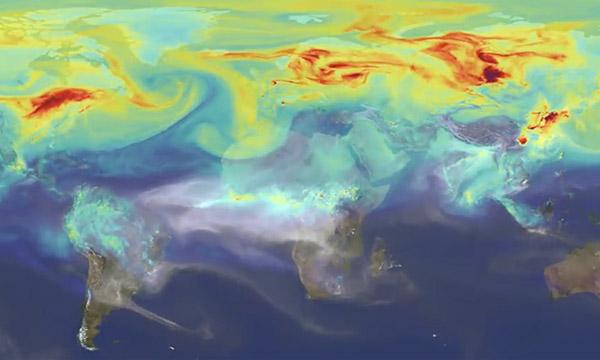 Carbon dioxide in the atmosphere